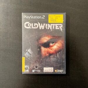 Cold Winter PlayStation 2 PS2 Complete Game Spy Action Shooter